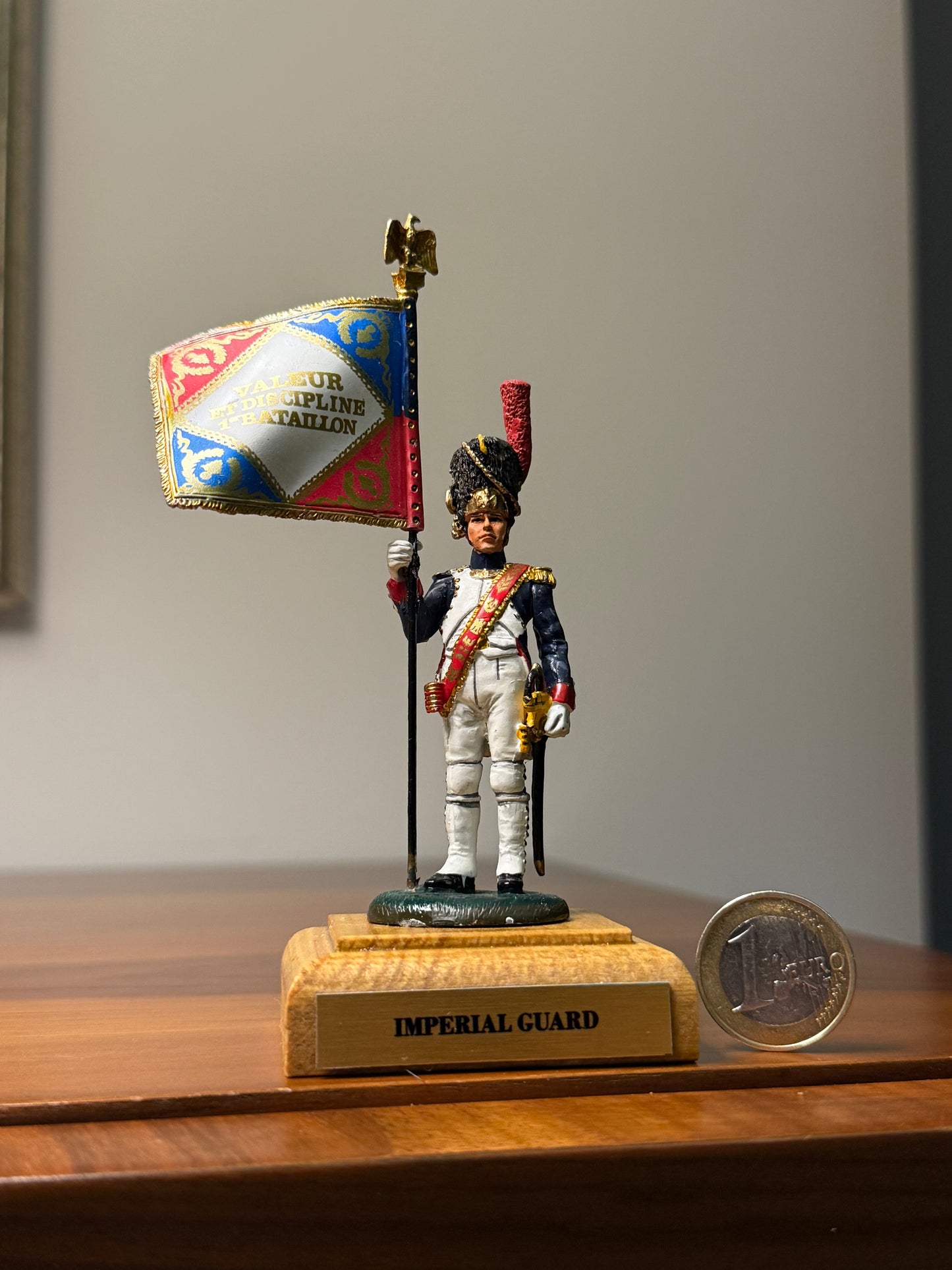 French Imperial Guard Grenadier – Napoleonic Wars (Pre-Painted Display Figure) – 54 mm