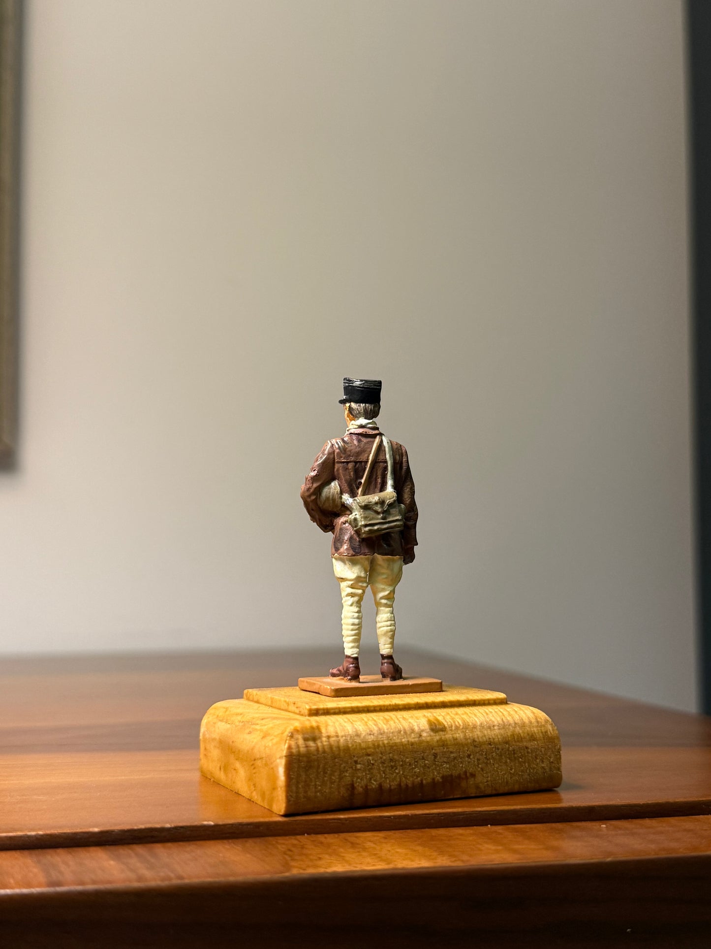 French Armored Corps Captain – WWII Tank Officer (Pre-risplay Figure) – 54 mm