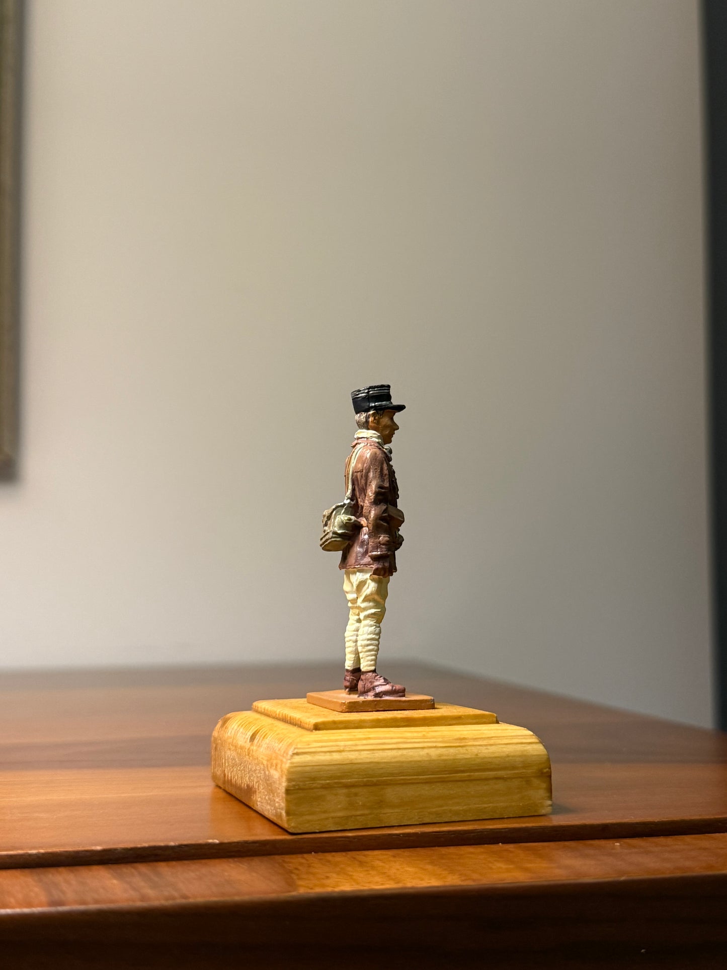 French Armored Corps Captain – WWII Tank Officer (Pre-risplay Figure) – 54 mm