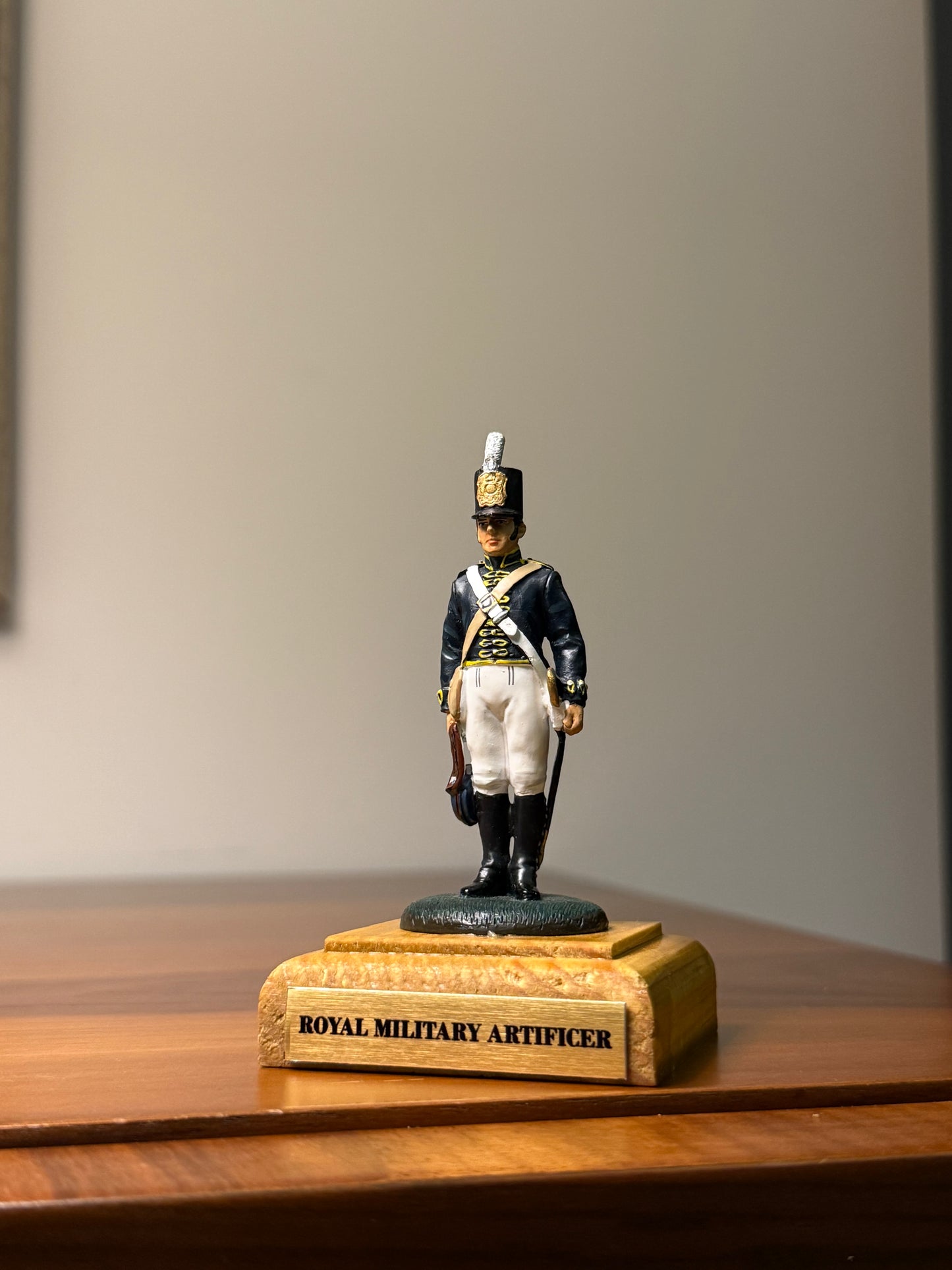 Royal Military Artificer – British Army Engineering Corps (Pre-Painted Display Figure) – 54 mm