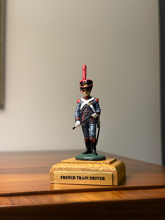 French Railway Locomotive Engineer – 19th/20th Century (Pre-Painted Display Figure) – 54 mm