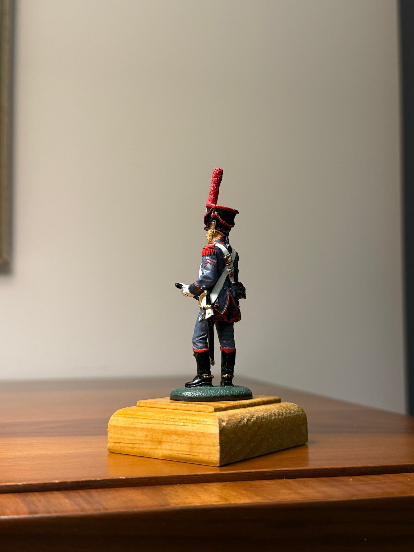 French Railway Locomotive Engineer – 19th/20th Century (Pre-Painted Display Figure) – 54 mm